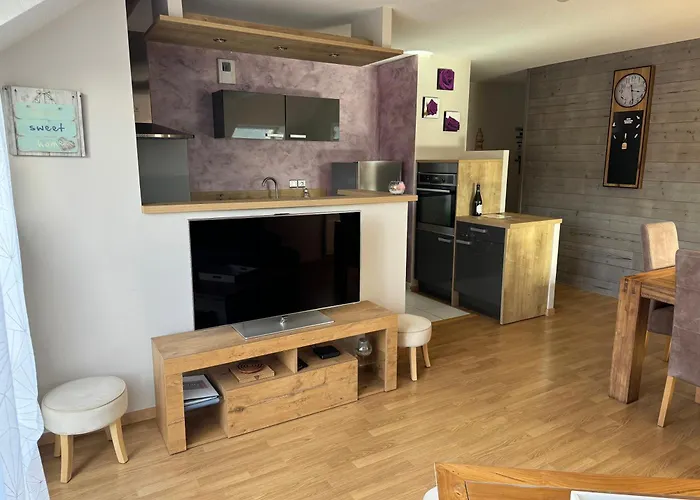 Apartamento Le Cocon De Mahe Port-en-Bessin-Huppain